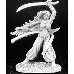 Tabletop Miniatures>Reaper Miniatures Rasia, Bladedancer #02970 Dark Heaven Legends Unpainted Metal - Your Source for Gaming Essentials