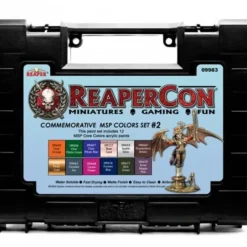 Tabletop Miniatures>Reaper Miniatures ReaperCon 2020 Commemorative MSP Colors Set #2 (12 Paints) - Your Source for Gaming Essentials