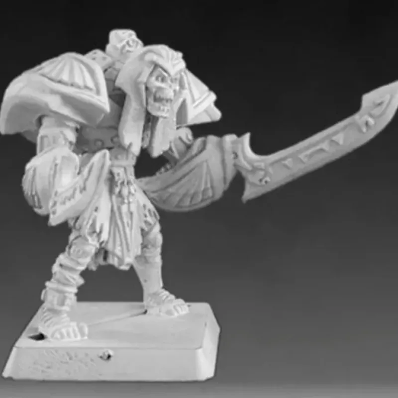 Tabletop Miniatures>Reaper Miniatures Reborn, Nefsokar Hero #14176 Nefsokar Unpainted RPG D&D Mini - Your Source for Gaming Essentials