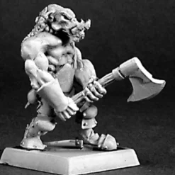 Tabletop Miniatures>Reaper Miniatures Reven Bull Orc Berserker #14404 Reven Unpainted RPG D&D Mini - Your Source for Gaming Essentials