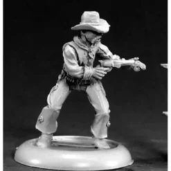 Tabletop Miniatures>Reaper Miniatures Rio Wilson, Cowboy #50049 Chronoscope Unpainted RPG D&D Figure - Your Source for Gaming Essentials