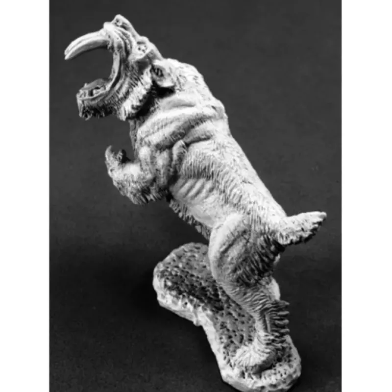 Tabletop Miniatures>Reaper Miniatures Sabretooth Tiger #03570 Dark Heaven Legends Unpainted Metal - Your Source for Gaming Essentials