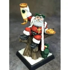 Tabletop Miniatures>Reaper Miniatures Santa Dwarf (2015) #01577 Special Edition Unpainted Metal Mini - Your Source for Gaming Essentials