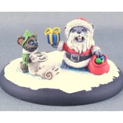 Tabletop Miniatures>Reaper Miniatures Santa Mousling and Helper #03543 Dark Heaven Unpainted Metal - Your Source for Gaming Essentials