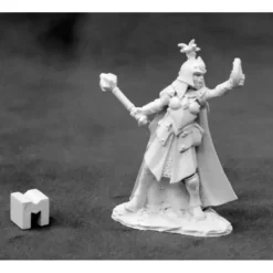 Tabletop Miniatures>Reaper Miniatures Selene, Female Cleric 03930 Dark Heaven Unpainted Metal Figure - Your Source for Gaming Essentials