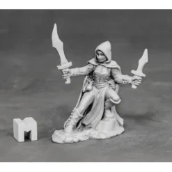 Tabletop Miniatures>Reaper Miniatures Serena, Dreadmere Rogue #03873 Dark Heaven Unpainted Metal - Your Source for Gaming Essentials