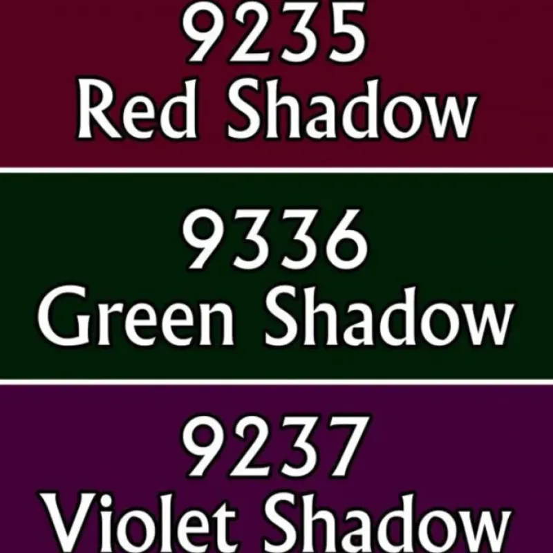 Tabletop Miniatures>Reaper Miniatures Shading Colors #09779 Master Series Triads 3 Pack .5oz Paint - Your Source for Gaming Essentials