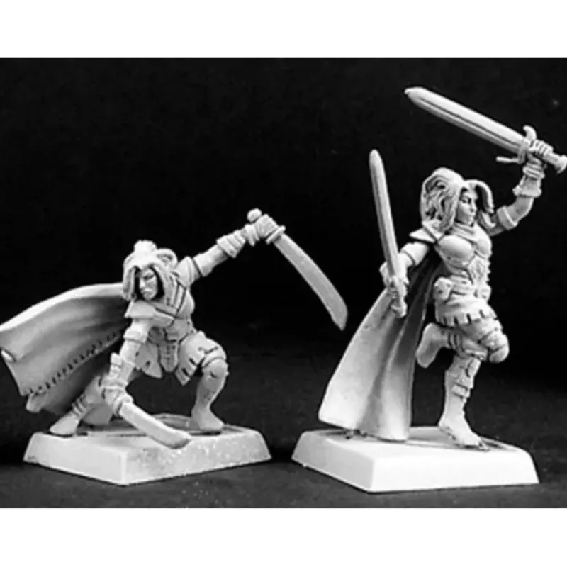 Tabletop Miniatures>Reaper Miniatures Shadow Sisters (9) #06173 Warlord Army Pack Unpainted D&D Mini - Your Source for Gaming Essentials