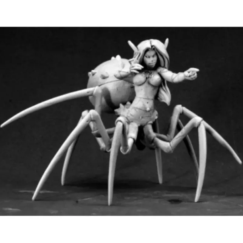 Tabletop Miniatures>Reaper Miniatures Shaerileth, Spider Demoness 03465 Dark Heaven Unpainted Metal - Your Source for Gaming Essentials