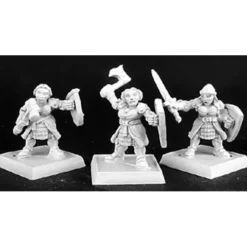 Tabletop Miniatures>Reaper Miniatures Shield Maidens (9), Dwarf Adept #06115 Warlord Army Unpainted - Your Source for Gaming Essentials
