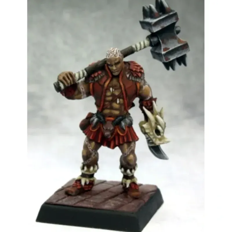Tabletop Miniatures>Reaper Miniatures Shoanti Barbarian #60115 Pathfinder Miniatures Unpainted Mini - Your Source for Gaming Essentials
