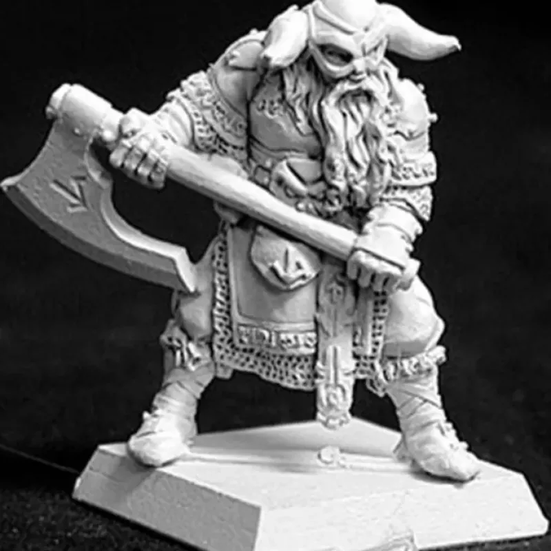 Tabletop Miniatures>Reaper Miniatures Sigurd, Mercenaries Sergeant #14023 Mercenary Unpainted Mini - Your Source for Gaming Essentials