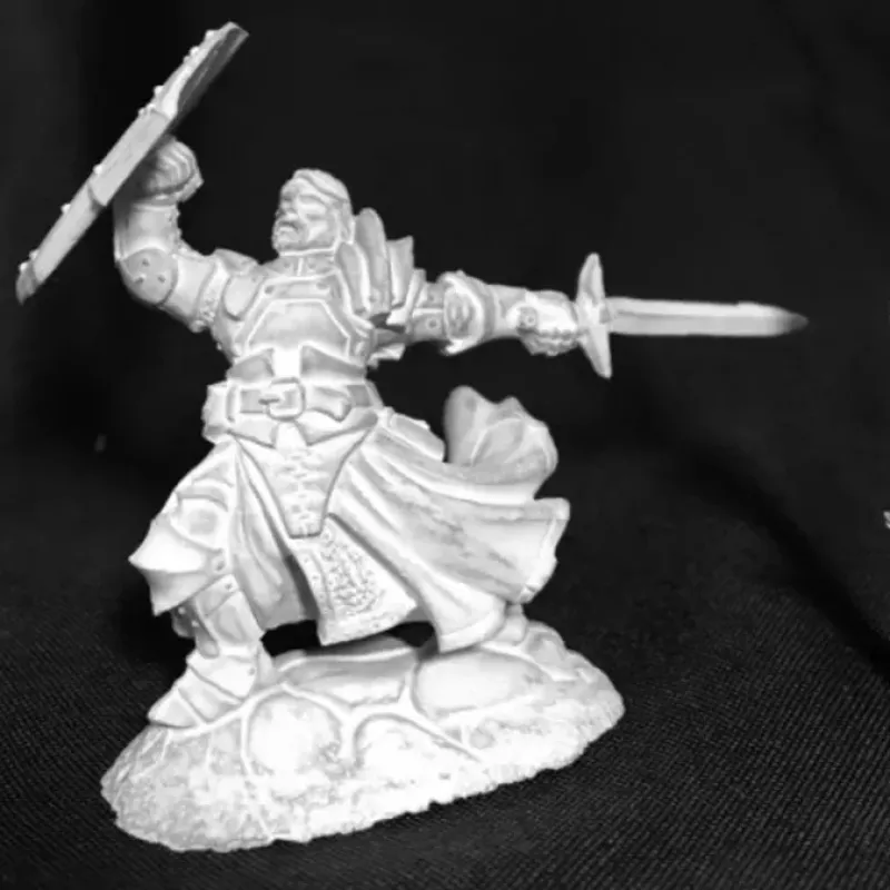 Tabletop Miniatures>Reaper Miniatures Sir Rathan Kranzhel Human Fighter #03733 Dark Heaven Legends - Your Source for Gaming Essentials