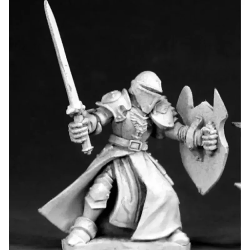 Tabletop Miniatures>Reaper Miniatures Sir Titus, Guardian Knight #03301 Dark Heaven Unpainted Metal - Your Source for Gaming Essentials