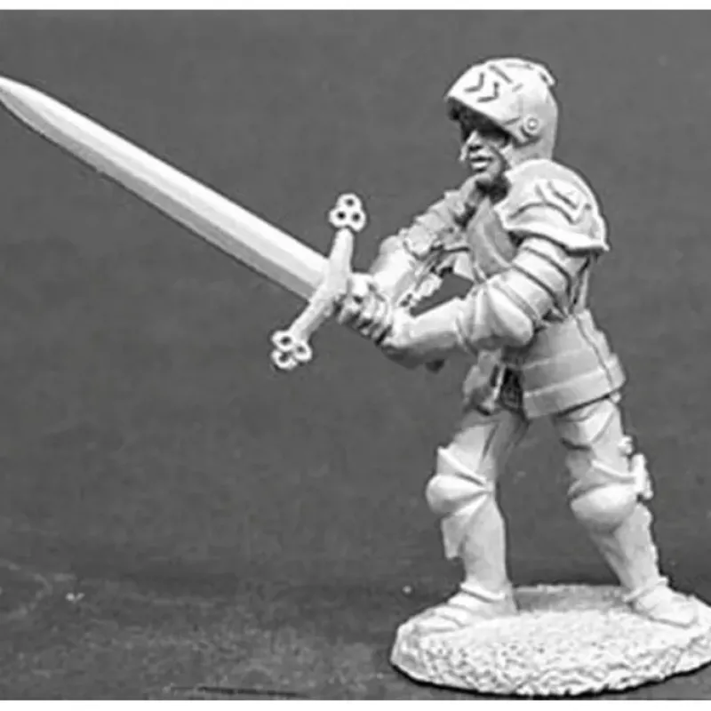 Tabletop Miniatures>Reaper Miniatures Sir William #02074 Dark Heaven Legends Unpainted Metal Figure - Your Source for Gaming Essentials