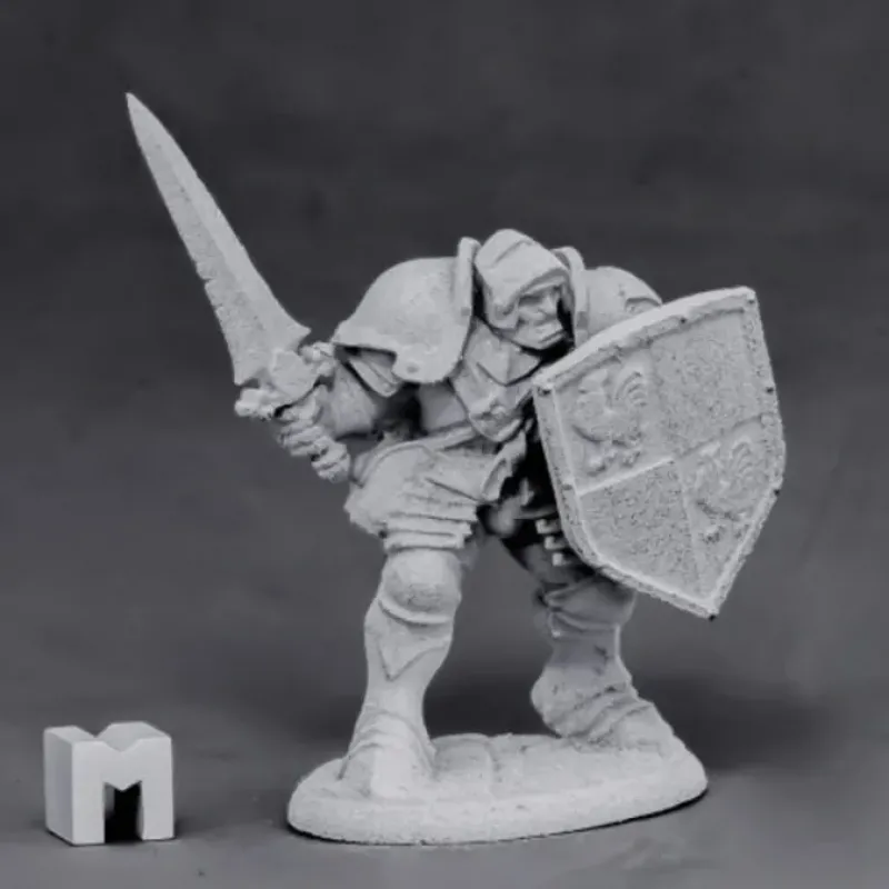 Tabletop Miniatures>Reaper Miniatures Sir William the Peacemaker #03868 Dark Heaven Unpainted Metal - Your Source for Gaming Essentials