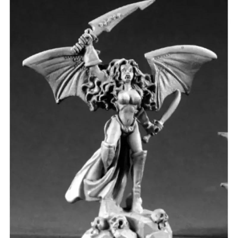 Tabletop Miniatures>Reaper Miniatures Sirithis, Succubus #02181 Dark Heaven Legends Unpainted Metal - Your Source for Gaming Essentials
