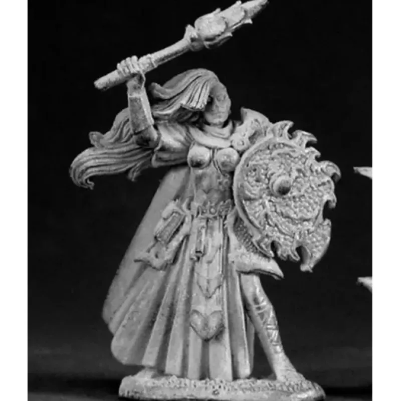 Tabletop Miniatures>Reaper Miniatures Sister Kendra, Cleric #02999 Dark Heaven Unpainted Metal - Your Source for Gaming Essentials