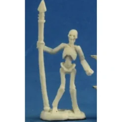 Tabletop Miniatures>Reaper Miniatures Skeleton Warrior Spearman (3) #77244 Bones D&D RPG Mini Figure - Your Source for Gaming Essentials