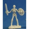 Tabletop Miniatures>Reaper Miniatures Skeleton Warrior Sword (3) #77242 Bones D&D RPG Mini Figure - Your Source for Gaming Essentials
