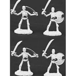 Tabletop Miniatures>Reaper Miniatures Skeletons (4 Pieces) #06001 Dark Heaven Legends Army Packs - Your Source for Gaming Essentials
