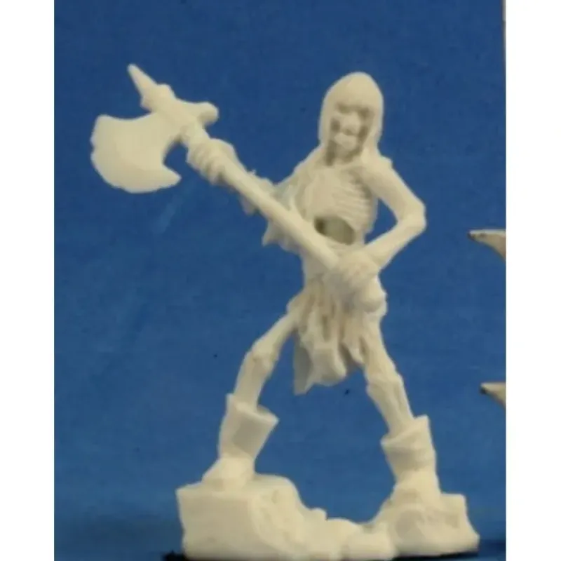 Tabletop Miniatures>Reaper Miniatures Skeleton Guardian Axeman (3) #77241 Bones D&D RPG Mini Figure - Your Source for Gaming Essentials