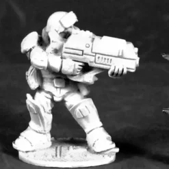 Tabletop Miniatures>Reaper Miniatures Slyder IMEF Trooper #50324 Chronoscope Unpainted Mini Figure - Your Source for Gaming Essentials