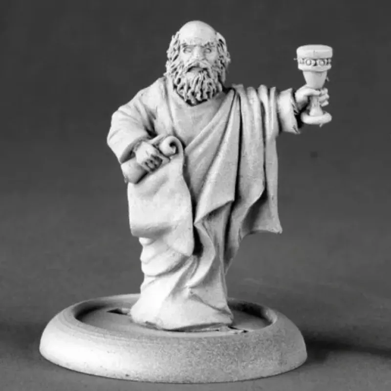 Tabletop Miniatures>Reaper Miniatures Socrates #50135 Chronoscope Metal D&D RPG Mini Figure - Your Source for Gaming Essentials
