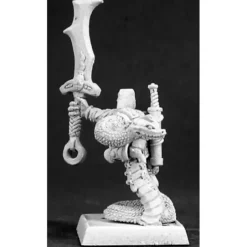 Tabletop Miniatures>Reaper Miniatures Somchai, Nagendra Captain #14471 Reptus Unpainted RPG D&D Mini - Your Source for Gaming Essentials
