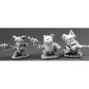 Tabletop Miniatures>Reaper Miniatures Space Mouslings (3) 01434 Special Edition Unpainted Mini Metal - Your Source for Gaming Essentials