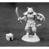 Tabletop Miniatures>Reaper Miniatures Steelclaw, Catfolk Paladin #03928 Dark Heaven Unpainted Metal - Your Source for Gaming Essentials