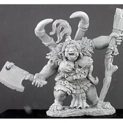 Tabletop Miniatures>Reaper Miniatures Talanka, Ogre Shaman #02933 Dark Heaven Unpainted Metal - Your Source for Gaming Essentials