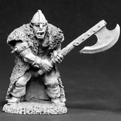 Tabletop Miniatures>Reaper Miniatures Ta'Resk, Black Orc #02356 Dark Heaven Legends Unpainted Metal - Your Source for Gaming Essentials