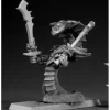 Tabletop Miniatures>Reaper Miniatures Tasanee, Venomspitter Hero #14503 Reptus Unpainted D&D Mini - Your Source for Gaming Essentials