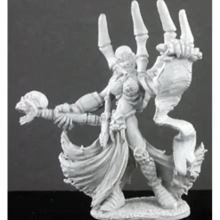 Tabletop Miniatures>Reaper Miniatures Thora, Necromancer #02925 Dark Heaven Legends Unpainted Metal - Your Source for Gaming Essentials