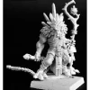 Tabletop Miniatures>Reaper Miniatures T'Kay, Reptus Cleric #14096 Reptus Unpainted RPG Mini Figure - Your Source for Gaming Essentials