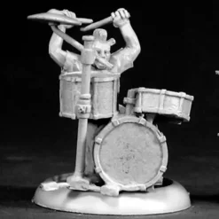 Tabletop Miniatures>Reaper Miniatures Toad, Punk Rock Drummer #50070 Chronoscope D&D RPG Mini Figure - Your Source for Gaming Essentials
