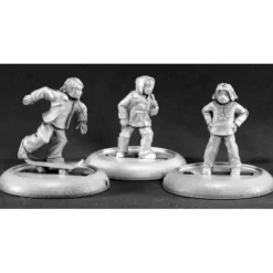 Tabletop Miniatures>Reaper Miniatures Townsfolk: Modern Children (3) #50042 Chronoscope Mini Figures - Your Source for Gaming Essentials