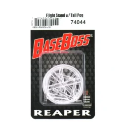 Tabletop Miniatures>Reaper Miniatures Transparent Flight Stand (5 bases 5 pegs) Accessory #74044 - Your Source for Gaming Essentials