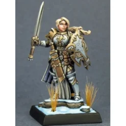 Tabletop Miniatures>Reaper Miniatures Trista, The White Wolf#03788 Dark Heaven Unpainted Metal Mini - Your Source for Gaming Essentials