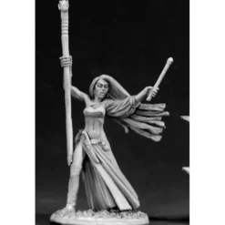 Tabletop Miniatures>Reaper Miniatures Tristan the Loremistress #03028 Dark Heaven Unpainted Metal - Your Source for Gaming Essentials