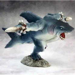 Tabletop Miniatures>Reaper Miniatures Unpainted Rogal Manystripes Tiger Karkarion 03630 Dark Heaven - Your Source for Gaming Essentials