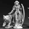 Tabletop Miniatures>Reaper Miniatures Unpainted Aeris Female Elf Ranger & Panther 03401 Dark Heaven - Your Source for Gaming Essentials