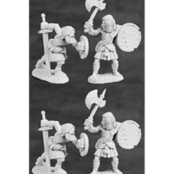 Tabletop Miniatures>Reaper Miniatures Unpainted Highlander Infantry 4P #06033 Dark Heaven Army Pack - Your Source for Gaming Essentials