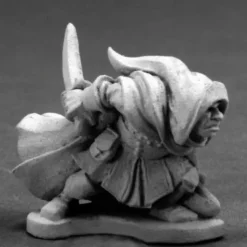 Tabletop Miniatures>Reaper Miniatures Unpainted Dar Dimplefoot, Halfling Thief 03584 Dark Heaven - Your Source for Gaming Essentials