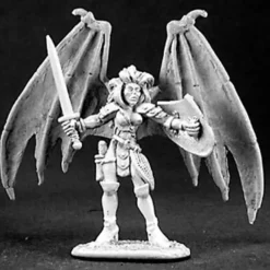 Tabletop Miniatures>Reaper Miniatures Varessh, Female Demon #03184 Dark Heaven Unpainted Metal - Your Source for Gaming Essentials