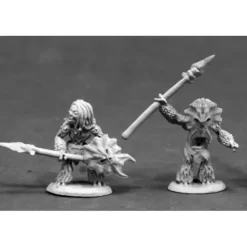 Tabletop Miniatures>Reaper Miniatures Vegepygmies (2 pieces) #03833 Dark Heaven Unpainted Metal - Your Source for Gaming Essentials