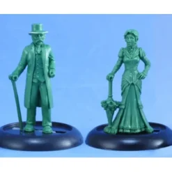 Tabletop Miniatures>Reaper Miniatures Victorian Lord & Dame #50326 Chronoscope RPG D&D Mini Figure - Your Source for Gaming Essentials