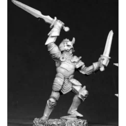 Tabletop Miniatures>Reaper Miniatures Vosiphur, Evil Fighter #02606 Dark Heaven Unpainted Metal - Your Source for Gaming Essentials