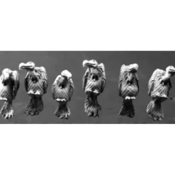 Tabletop Miniatures>Reaper Miniatures Vultures (6)#03797 Dark Heaven Legends Unpainted Metal Figure - Your Source for Gaming Essentials